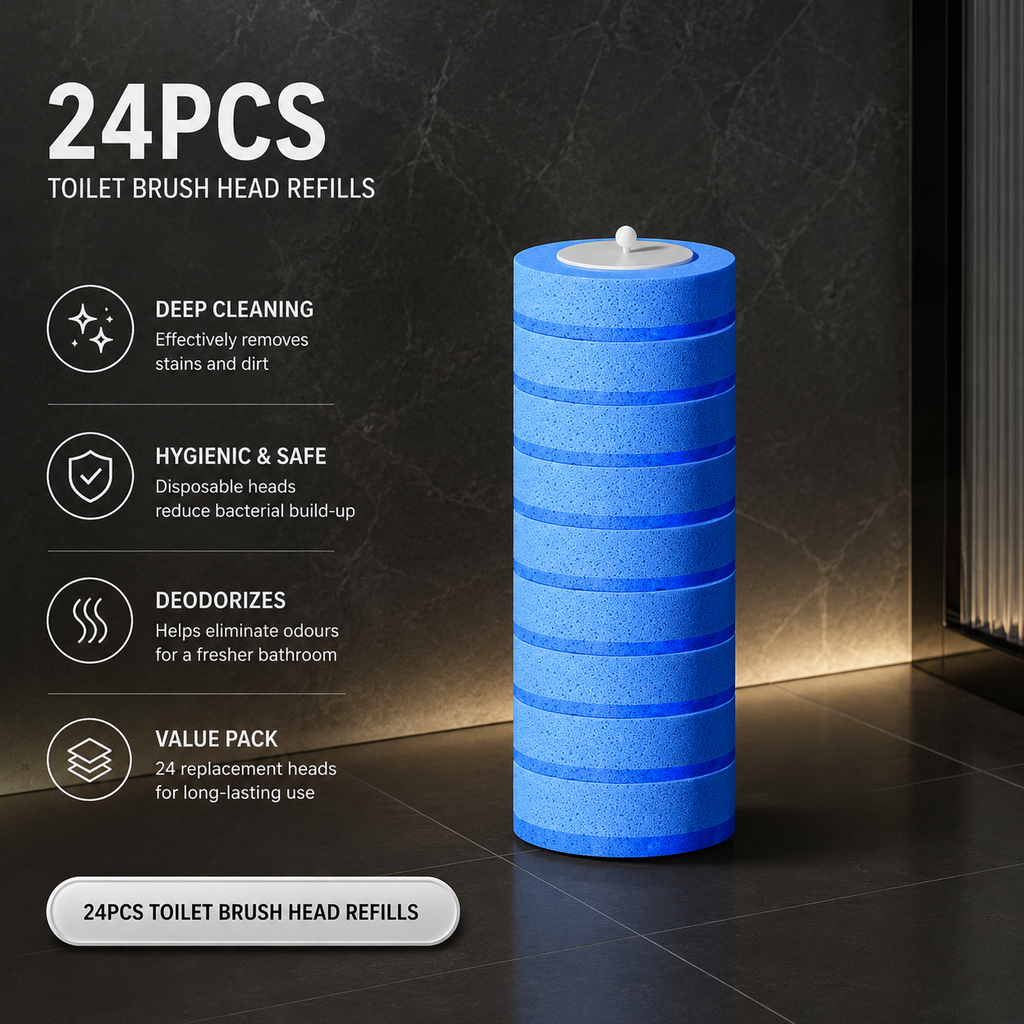 Disposable Toilet Brush Kit™