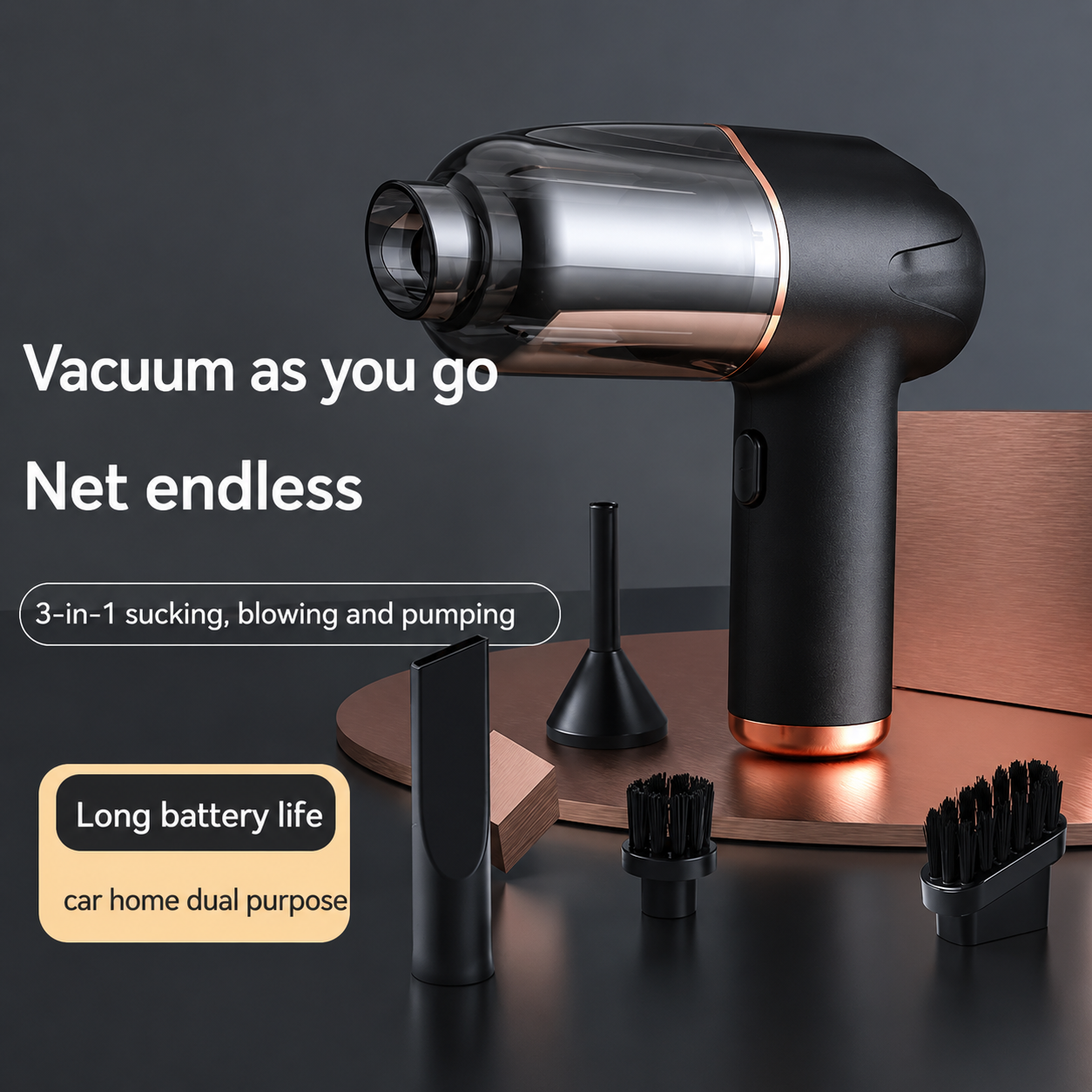Swift Suction Mini Vacuum™