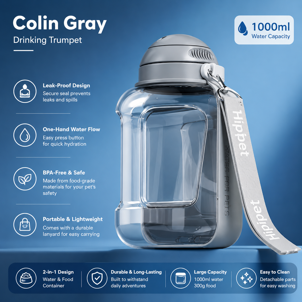 1000ml Water Bottle™