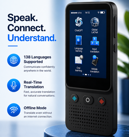 Portable 138 Language Translation Device™