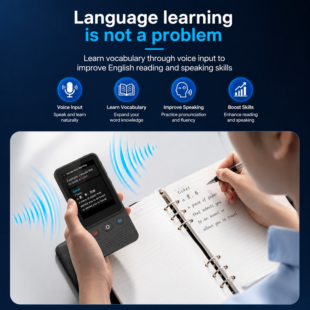 Portable 138 Language Translation Device™