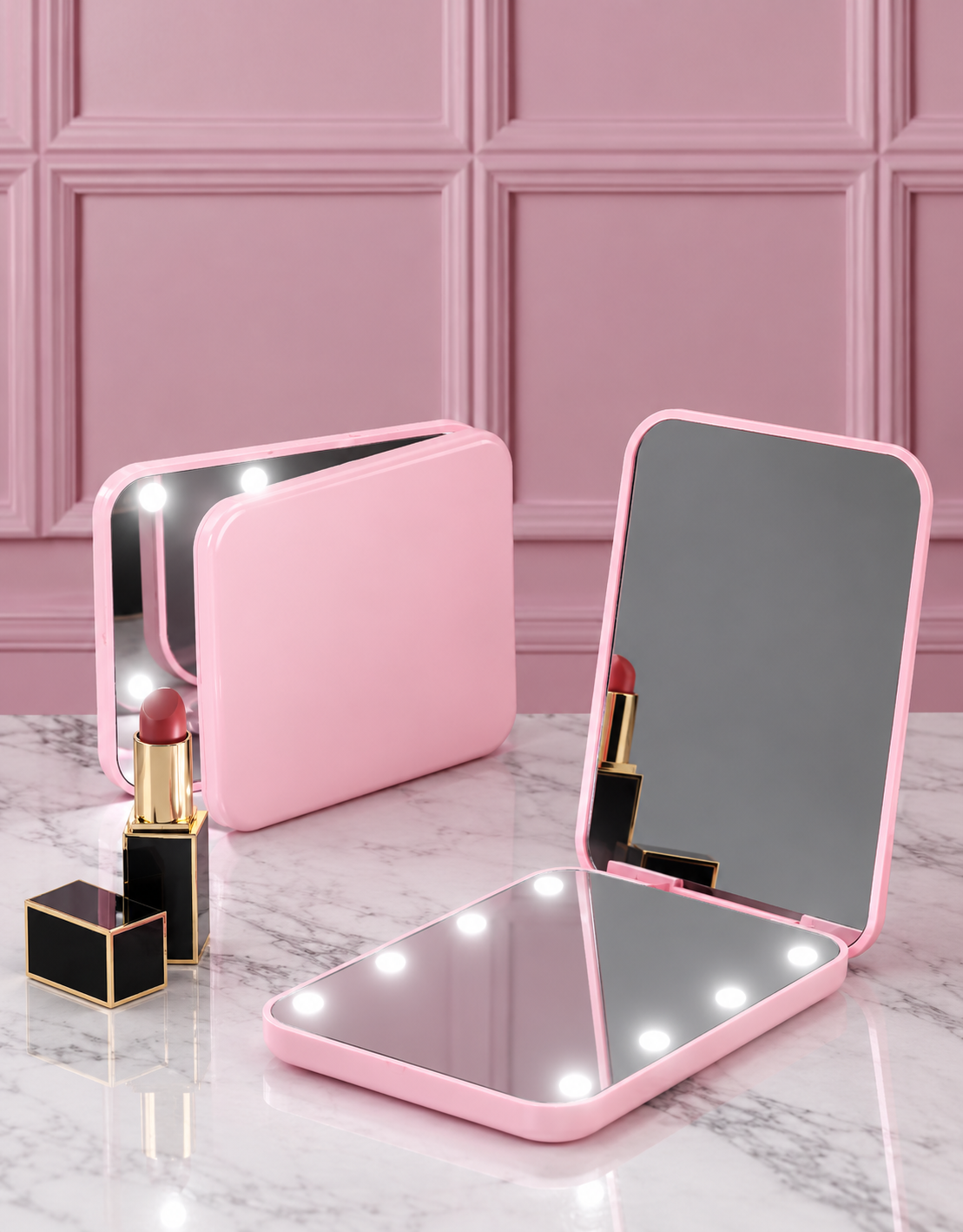 LED Makeup Folding Mirror™