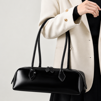 Vintage Leather Long Shoulder bag™