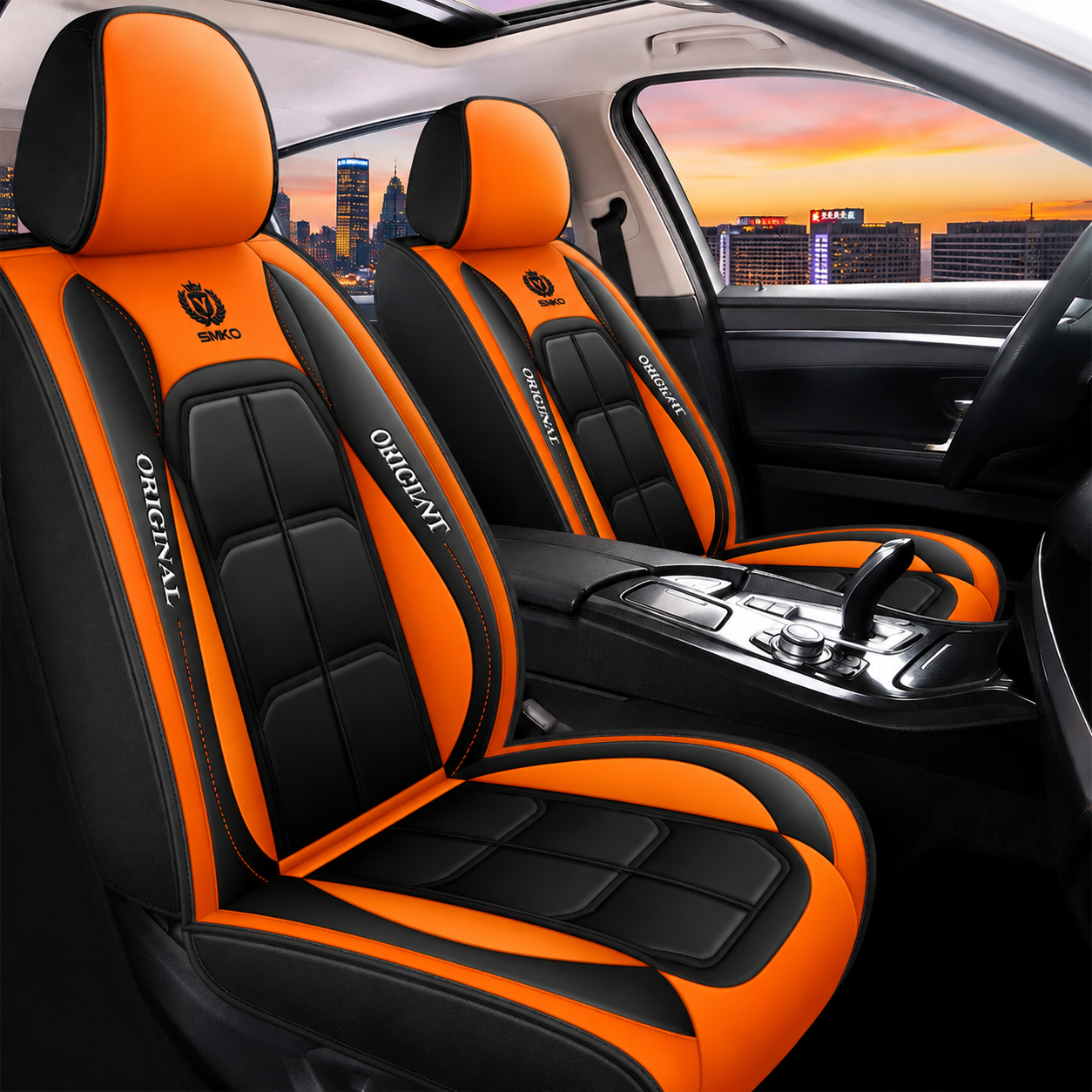 Premium Front Leather Seat Protectors™