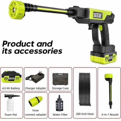 SEESE High-Pressure Power Washer™