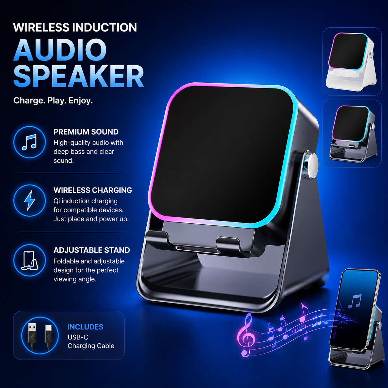 Wireless Induction Audio Speaker ™