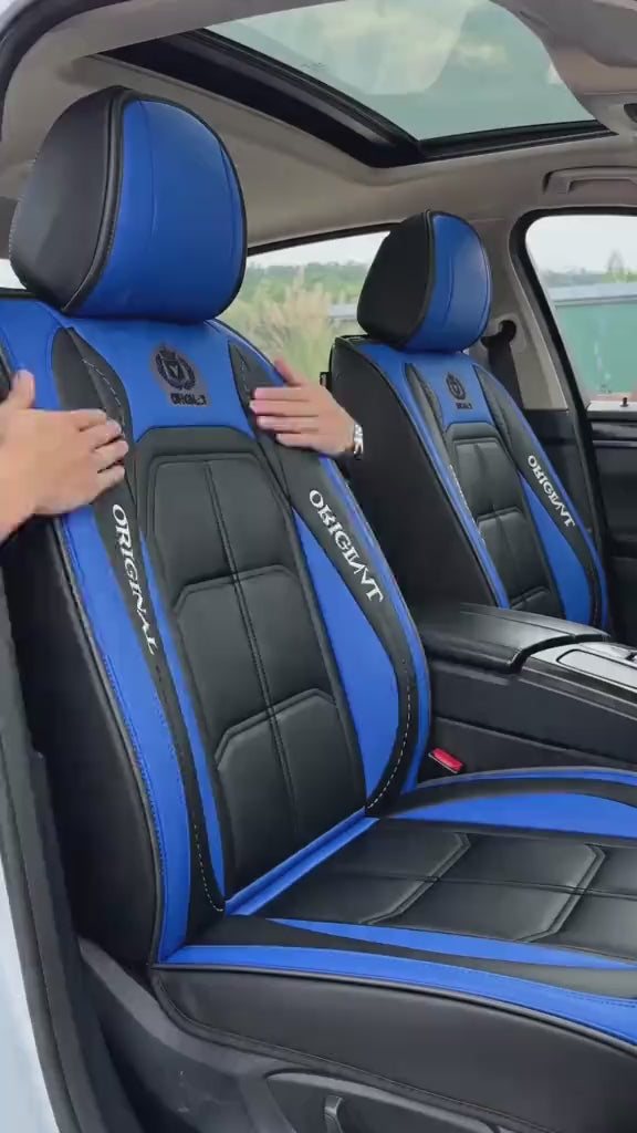 Premium Front Leather Seat Protectors™ video