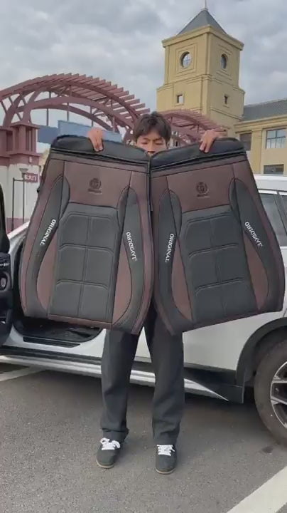 Premium Front Leather Seat Protectors™ video