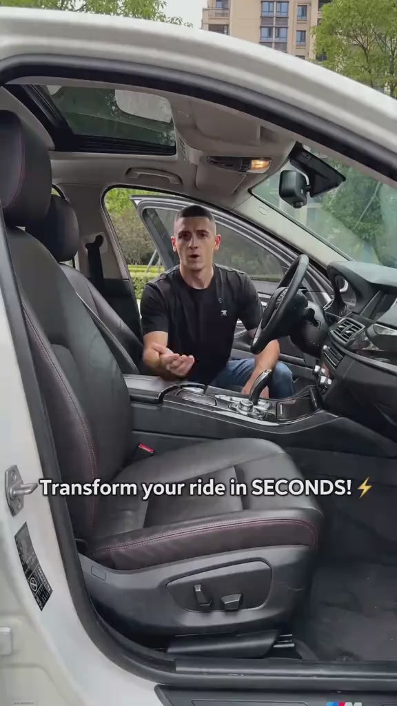 Premium Front Leather Seat Protectors™ video
