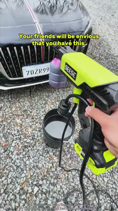 SEESE High-Pressure Power Washer™ video