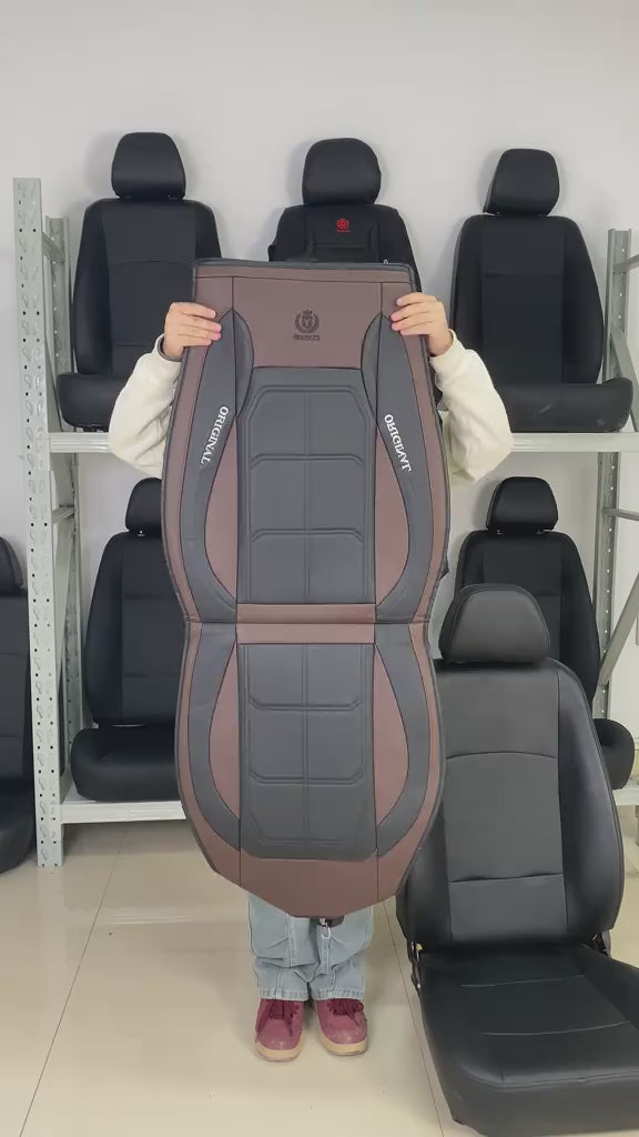 Premium Front Leather Seat Protectors™ video