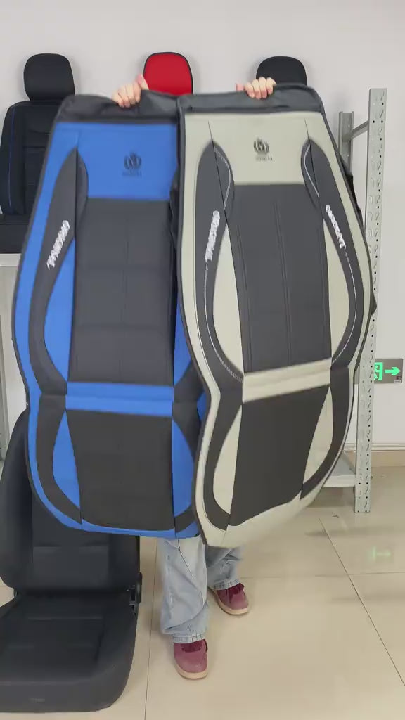Premium Front Leather Seat Protectors™ video